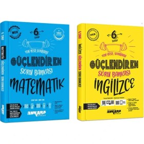 Resim 6. Sınıf Güçlendiren Matematik Ingilizce Soru Bankası 