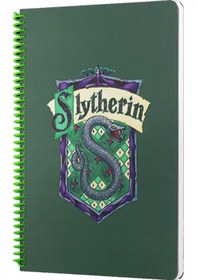 Resim Mabbels Spiralli Defter Harry Potter Slytherin Yeşil 80 Yp 17x24 Dft-388579 Çok Renkli 
