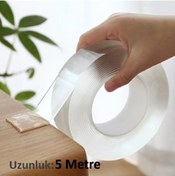 Resim Çift Taraflı Silikonlu Şeffaf Montaj Bandı 3 Cm X 5 Metre N11.46171 