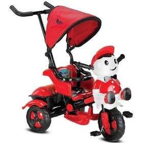 Resim Babyhope 125 Yupi Triycle 3 Tekerli lü Bisiklet Kırmızı-Si 