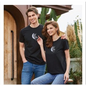 Resim 4114 Erkek T-shirt Siyah Siyah 