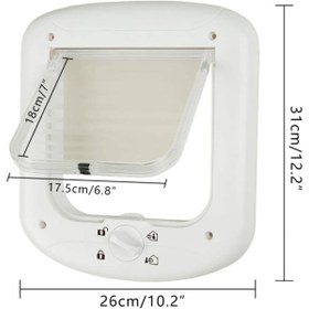 Resim AyrStore Kedi Kapısı 23x26 Cm 