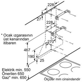 Resim Siemens LC64WA621 Duvar Tipi 60 CM Davlumbaz 