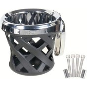 Resim Hightower Krom X Style Motorcycle Tutucu İçecek Şişesi Saklama Kılıfı Sportster Xl Touring Goldwing 