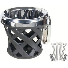 Resim Hightower Krom X Style Motorcycle Tutucu İçecek Şişesi Saklama Kılıfı Sportster Xl Touring Goldwing 