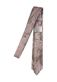 Resim Elifebru Exclusive Handicrafts Ebru Sanatı Saten Kumaş Erkek Gri Pembe Kravat Sakr 154 Gri Pembe 001 