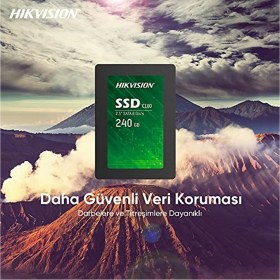 Resim Hikvision SSD C100/480 GB 2.5" Solid State Disk 480 GB Siyah 