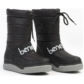 Resim Benetton Bn-50032 Kadın Kar Botu Siyah 36-40 001 