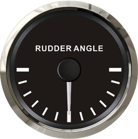 Resim Mors Tekne Dümeni Açı Göstergesi. Siyah. 12/24V. 55Mm 