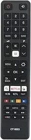 Resim VINABTY CT-8053 CT8053 Toshiba ULTRA HD 4K TV 65U663 32L3763DA 43L3733DG 43U6763DA 49L3763DG 49U5766DA 49V6763DA 55V6763DA için Uzaktan Kumanda 65U67. 63DA 75U6763DG 49U6763DG 