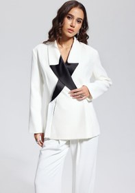 Resim Lidia Yıldız Asimetrik Blazer - S 