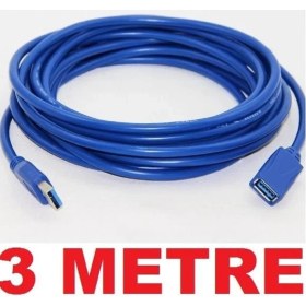 Resim Mena Rise AL-4627 USB 3.0 Harddisk HDD Uzatma Kablosu 3 Metre 