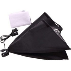Resim Fototek 50 x 70 CM Tek Duylu Sürekli Işık Softbox + 2 M Işık Ayağı 