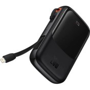 Resim Baseus 20W 10000MAH Apple iPhone 13, 13 Pro, 13 Pro Max Lightning Şarj Kablolu Dijital Ekranlı Powerbank 