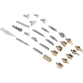 Resim Ayarlanabilir Sıcaklıkta Odun Yakma Kiti - Kabartma, Oyma, Lehim 