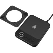 Resim Galaxxy Masa Için Kahve Fincanı Isıtıcısı, Elektrikli Isıtmalı Kupa Bardak Isıtıcısı, Otomatik Kapanma, Ofis Masası Ev Mutfağı Siyah Ab Fişi (Yurt Dışından) 