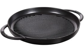 Resim Staub Döküm Izgara Tava 30 cm Siyah 