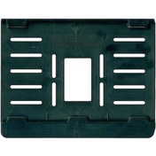 Resim Üniversal Boş Plastik 15x24 Cm Kırılmaz Plakalık 