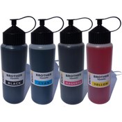 Resim Duruink Brother Mfc J2720 3720 3930dw 4x500ml Mürekkep Seti Duruınk 4 Renk Kartuş Dolum Mürekkebi 