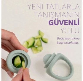 Resim Twin Store Meyve Sebze Gıda Emziği Mint 