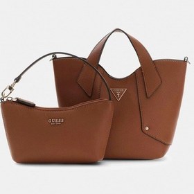 Resim Guess Darcy Mini Kadın Kahverengi El Çantası Hwbg9914750-cog Kahverengi 