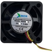 Resim 40x40x20mm 24v 0.08a 2p Fan-4733 
