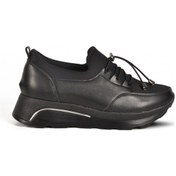 Resim Siyah Kilit Bağcıklı Kadın Casual Ayakkabı 1706 Z Siyah 