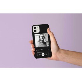 Resim Flashy Shop Samsung Galaxy A32 Uyumlu Taylor Swift - Don't Blame Me Spotify Şarkı Baskılı Lansman Kılıf 