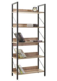 Resim Profile 5 Raflı Kitaplık-açık Ceviz Tori 73x172x35 Cm Gxyxd 