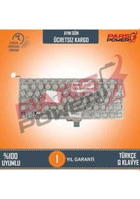 Resim Apple Uyumlu MacBook Pro 13 A1278 Klavye Siyah Ing Ingilizce - Küçük Enter 