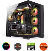 Resim Zeiron Mirage X40 Ryzen 7 5700X 16GB RAM 512GB M.2 Nvme SSD 8GB RTX3050 Sıvı Soğutmalı Oyuncu Bilgisayarı 