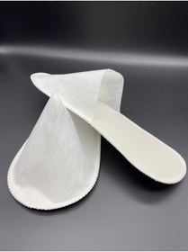 Resim FULL & FULL 25 Çift Tek Kullanımlık Otel Terliği Eco Tela Overlok 