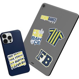 Resim Fenerbahçe Gri Sticker Paketi 