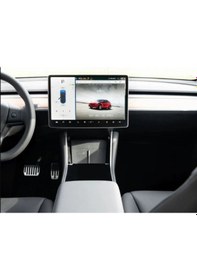 Resim Tesla Model Model Y 15 İnç 2017-24 Navigasyon Multimedya 9h Nano Ekran Koruyucu 