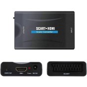 Resim Microcase Scart To Hdmı Dönüştürücü Adaptör Siyah - Al2621 