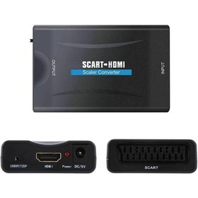 Resim Microcase Scart To Hdmı Dönüştürücü Adaptör Siyah - Al2621 