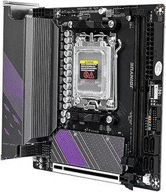 Resim Jginyue B650I Nıght Devıl Amd B650 Chıpset Ddr5 7000 Mhz (Oc) Am5 Itx Gamıng Anakart 