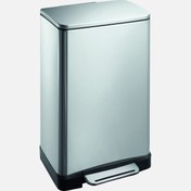 Resim Primanova Çelik E-Cube Softclose Çöp Kovası 30L 