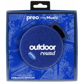 Resim Preo My Music Mm12 Kablosuz Outdoor Speaker Siyah 