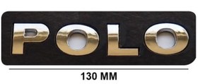 Resim VW Polo 6N 9N 6Q 00-10 Polo Yazısı Arka Bagaj 25x130mm 6N0853687H 