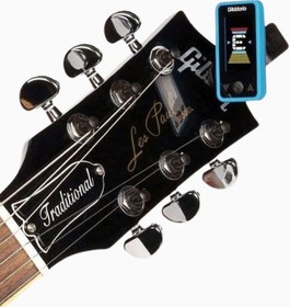 Resim Planet Waves Eclipse Headstock Tuner Mavi, Kromatik Akort Cihazı - Mavi 