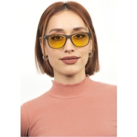 Resim Lunox LNX235 Füme Polarize Antifar Erkek Sürücü Gözlüğü 