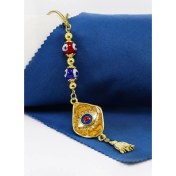 Resim Hardal Renkli Nazar Boncuğu Araba Dikiz Ayna Süsü, Yeni Araba Süsü 