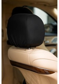 Resim Torso Başlık Kılıfları Siyah 2'li Set 24x18x10cm 361907951 