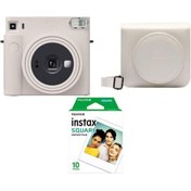 Resim Hepta Collection Instax Fujifilm SQ1 Beyaz Fotoğraf MakinesiAskıpil10'lu FilmÇanta 