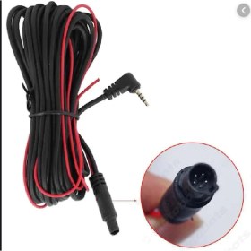 Resim Keepro 5 Pin 10 Metre Araç Kamera Kablosu 10 Metre 5 Pin 2.5 mm Kamera Kablosu 
