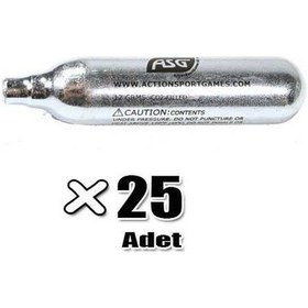 Resim Asg 12 Gr Co2 Tüp 25 Adet 