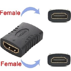 Resim Hdmı Uzatma Ara Ek Dişi Dişi Kablo Uzatıcı Aparat 