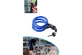 Resim Kırgıl Bisiklet Kilidi Anahtarlı 17MM x 100CM 