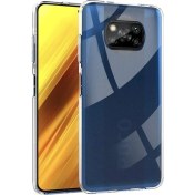 Resim Xiaomi Poco X3 NFC Süper Silikon Şeffaf Koruma Şeffaf Kılıf Gpack